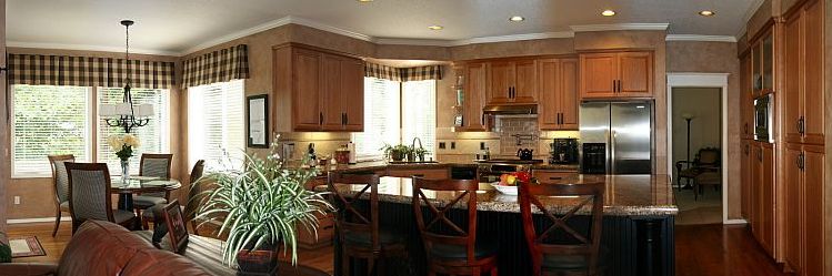 Photo of remodeled kitchen by Gertz Fine Homes